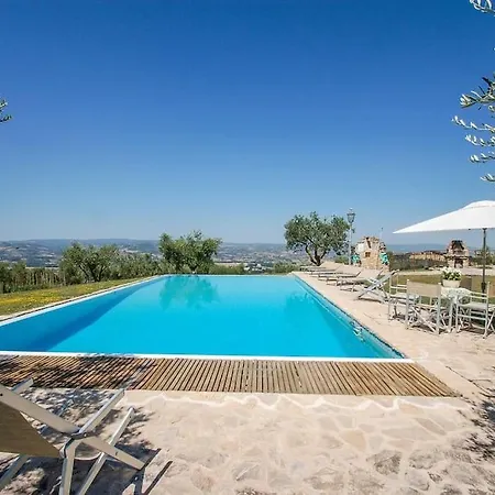 With Private Pool, A/c In Umbria Nabij Todi וילה Piedicolle
